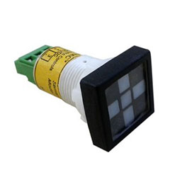 Semaphore Indicator 22.5 Mm Square